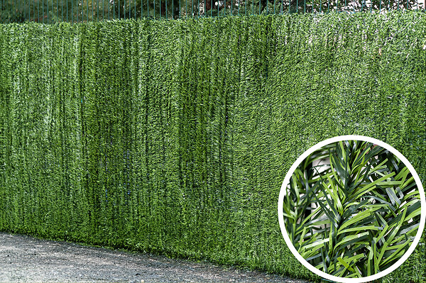 CASANOOV - Casanoov Haie Artificielle 3 m PICO H.180  cm 90 brins - large