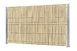 CASANOOV - Casanoov Rouleau brise-vue PVC 200m BALDO L.46 mm beige - Kit complet fixation avec clips et profil de finition - vignette
