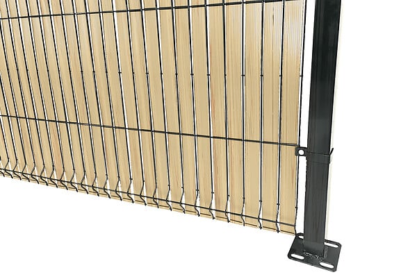 CASANOOV - Casanoov Rouleau brise-vue PVC 400m BALDO L.46 mm beige - Kit complet fixation avec clips et profil de finition - large