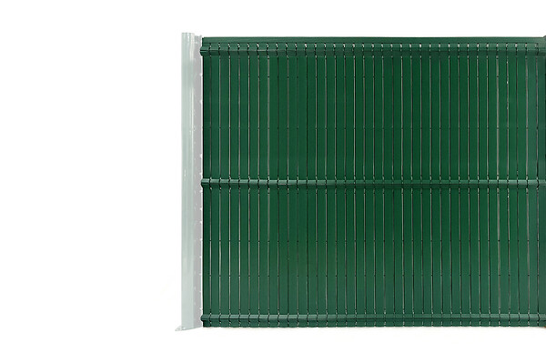 CASANOOV - Casanoov Kit lamelles occultantes PVC 6 m CINTO H.170  cm Vert - avec clips et profil de finition - large