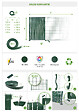 CASANOOV - Casanoov Lamelles occultantes BALDO 60mX46 mm rouleau PVC Vert - Kit complet fixation avec clips et profil de finition - vignette