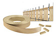 CASANOOV - Casanoov Rouleau brise-vue PVC 60m BALDO L.46 mm beige - Kit complet fixation avec clips et profil de finition - vignette