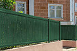 CASANOOV - Casanoov Kit lamelles occultantes PVC 10m CINTO H.120  cm Vert - avec clips et profil de finition - vignette