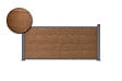 CASANOOV - Casanoov Clôture composite 2m Stockhorn H.90  cm sur plaque finition teck - vignette