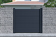 CASANOOV - Casanoov Lot de 3 kits de clôture aluminium NIESEN H.170   cm - kits complet 5.7m - vignette