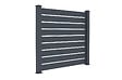 CASANOOV - Casanoov Lot de 2 clôtures aluminium VOGEL 1,9m H.170  cm Gris Anthracite - vignette