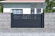 CASANOOV - Casanoov Lot de 3 kits de clôture aluminium ARLBERG H.90   cm - kits complet 5.7m - vignette