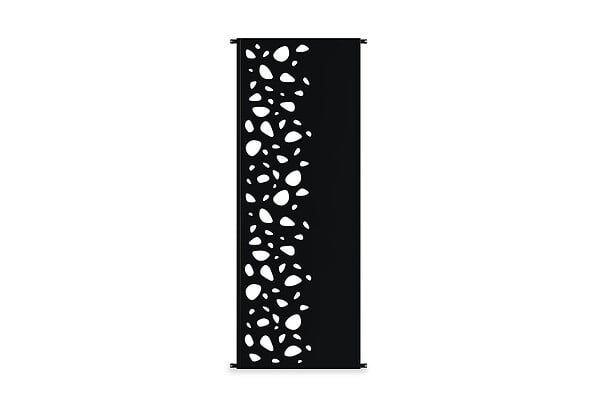 CASANOOV - Casanoov Lot de 3 panneaux décoratifs SUNNY Noir H.160  cm motifs côté gauche - large