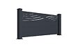 CASANOOV - Casanoov Lot de 5 kits de clôture en aluminium VELETA - H. 90   cm - Kit complet 9,5 m - vignette