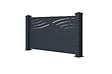 CASANOOV - Casanoov Lot de 5 kits de clôture en aluminium VELETA - H. 90   cm - Kit complet 9,5 m - vignette