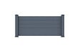 CASANOOV - Casanoov Lot de 2 kits de clôture aluminium NIESEN H.90   cm - kits complet 3.8m - vignette