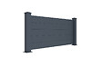 CASANOOV - Casanoov Lot de 2 kits de clôture aluminium NIESEN H.90   cm - kits complet 3.8m - vignette