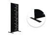 CASANOOV - Casanoov Lot de 3 panneaux décoratifs ARLBERG Noir H.160  cm motifs côté droit - vignette
