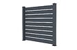 CASANOOV - Casanoov Lot de 10 clôtures aluminium VOGEL 1,9m H.170  cm Gris Anthracite - vignette