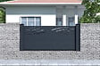 CASANOOV - Casanoov Lot de 3 kits de clôture aluminium VELETA H.90   cm - kits complet 5.7m - vignette