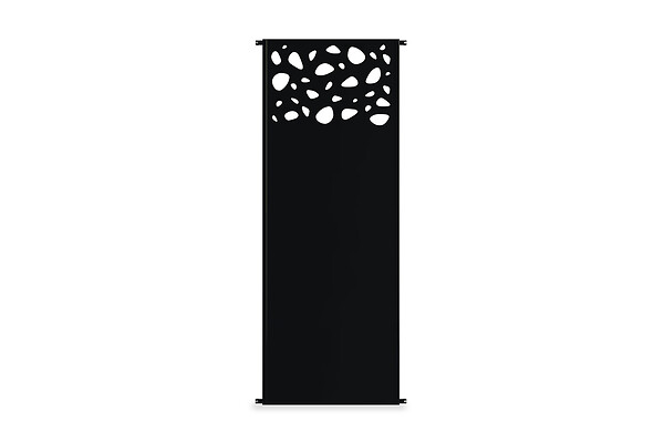 CASANOOV - Casanoov Panneau décoratif SUNNY noir H.160  cm motifs sur le haut - large