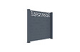 CASANOOV - Casanoov Lot de 3 kits de clôture aluminium SUNNY H.170   cm - kits complet 5.7m - vignette