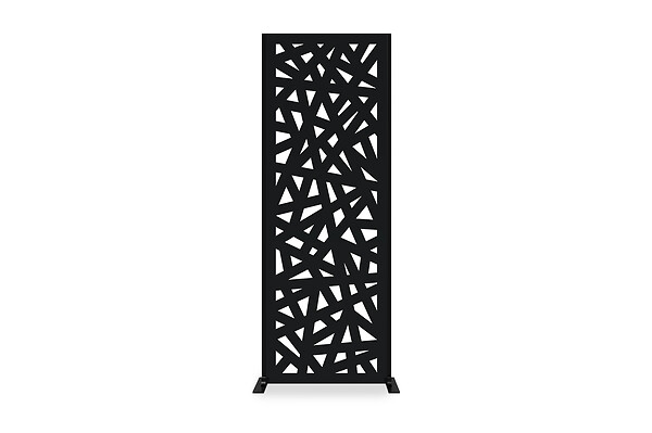 CASANOOV - Casanoov Lot de 2 panneaux décoratifs RUIVO noir H.160  cm motif intégral - large