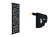 CASANOOV - Casanoov Lot de 2 panneaux décoratifs RUIVO noir H.160  cm motif intégral - vignette