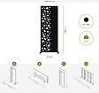 CASANOOV - Casanoov Lot de 2 panneaux décoratifs SUNNY Noir H.160  cm motifs côté gauche - vignette