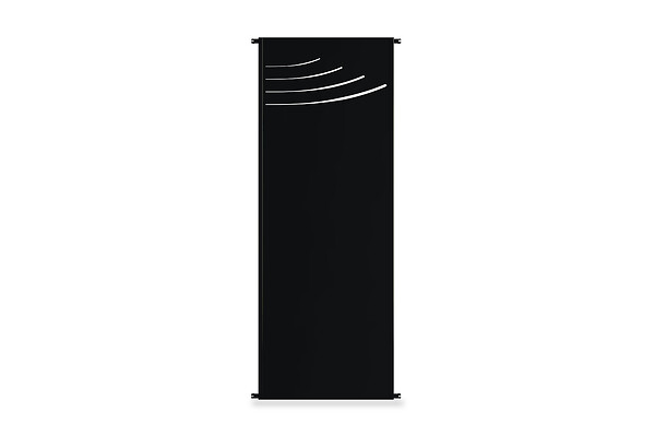 CASANOOV - Casanoov Panneau décoratif VELETA noir H.160  cm motifs sur le haut - large