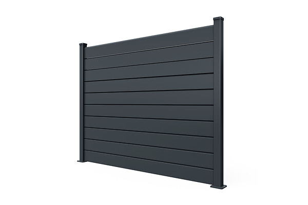 CASANOOV - Casanoov Clôture persienne alu VANO 200x150  cm gris - large