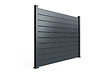 CASANOOV - Casanoov Clôture persienne alu VANO 200x150  cm gris - vignette