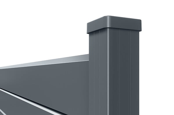 CASANOOV - Casanoov Clôture persienne alu VANO 200x150  cm gris - large