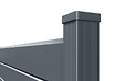 CASANOOV - Casanoov Clôture persienne alu VANO 200x150  cm gris - vignette