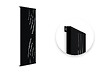 CASANOOV - Casanoov Lot de 2 panneaux décoratifs VELETA Noir H.160  cm motifs côté droit - vignette