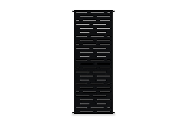 CASANOOV - Casanoov Lot de 2 panneaux décoratifs ARLBERG Noir H.160  cm motifs intégral - large