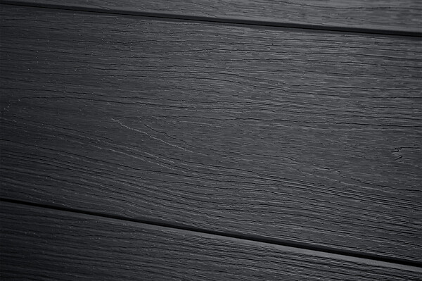 CASANOOV - Kit extension Clôture bois composite 2m STOCKHORN H.90 cm à sceller gris - large