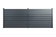 CASANOOV - Casanoov Clôture Aluminium Persienne 10m VANO H.150  cm gris - vignette