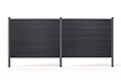 CASANOOV - Casanoov Clôture composite 2m STOCKHORN H.150  cm gris à sceller - vignette