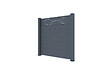 CASANOOV - Casanoov Kit clôture aluminium semi-ajourée LIFE – H.170   cm – L.1,90 m – kit complet - vignette