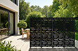 CASANOOV - Casanoov Panneau décoratif ARLBERG noir H.160  cm motifs intégral - vignette