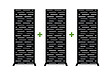 CASANOOV - Casanoov Lot de 3 panneaux décoratifs ARLBERG Noir H.160  cm motifs intégral - vignette