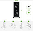 CASANOOV - Casanoov Lot de 3 panneaux décoratifs VELETA Noir H.160  cm motifs intégral - vignette