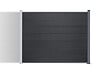 CASANOOV - Casanoov Clôture composite Stockhorn 4 m H.150   cm sur plaque grise - vignette