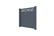 CASANOOV - Casanoov Lot de 2 kits de clôture aluminium SUNNY H.170   cm - kits complet 3.8m - vignette
