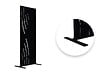 CASANOOV - Casanoov Lot de 2 panneaux décoratifs VELETA Noir H.160  cm motifs côté gauche - vignette