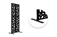 CASANOOV - Casanoov Panneau décoratif SUNNY noir H.160  cm motifs sur les côtés - vignette