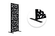 CASANOOV - Casanoov Panneau décoratif SUNNY noir H.160  cm motifs intégral - vignette