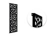 CASANOOV - Casanoov Panneau décoratif SUNNY noir H.160  cm motifs intégral - vignette
