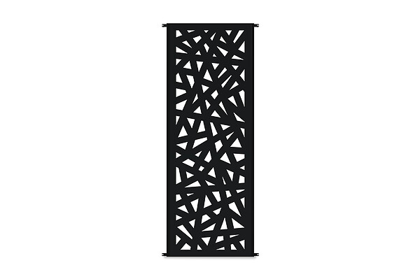 CASANOOV - Casanoov Lot de 3 panneaux décoratifs RUIVO noir H.160  cm motif intégral - large