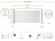 CASANOOV - Casanoov Kit clôture aluminium pleine NIESEN – H.90   cm – L.1,90 m – blanc – kit complet - vignette