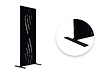 CASANOOV - Casanoov Lot de 2 panneaux décoratifs VELETA Noir H.160  cm motifs intégral - vignette