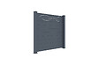 CASANOOV - Casanoov Lot de 3 kits de clôture aluminium LIFE H.170   cm - kits complet 5.7m - vignette