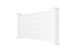 CASANOOV - Casanoov Lot de 3 kits de clôture aluminium NIESEN H.90   cm - kits complet 5.7m - vignette