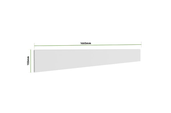 CASANOOV - Casanoov Lot de 3 kits de clôture aluminium NIESEN H.90   cm - kits complet 5.7m - large